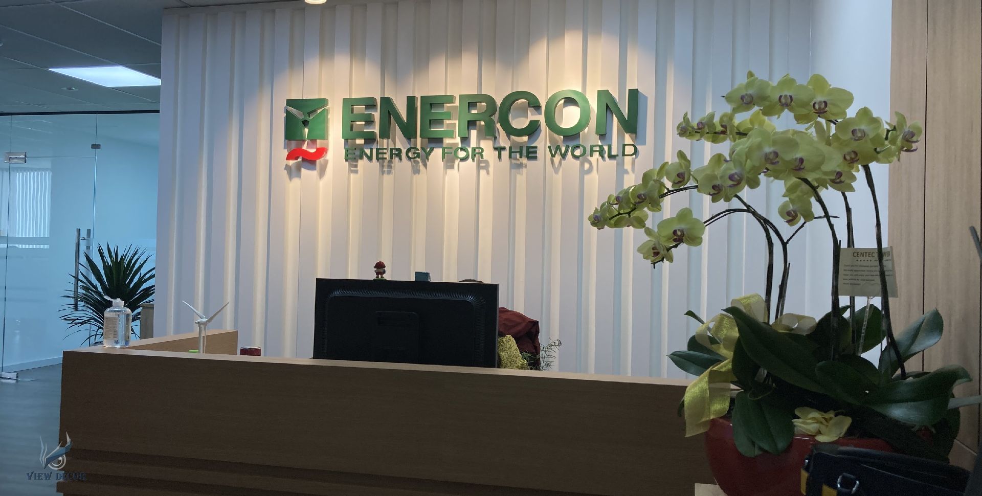 Nội thất văn phòng công ty Enercon Việt Nam
