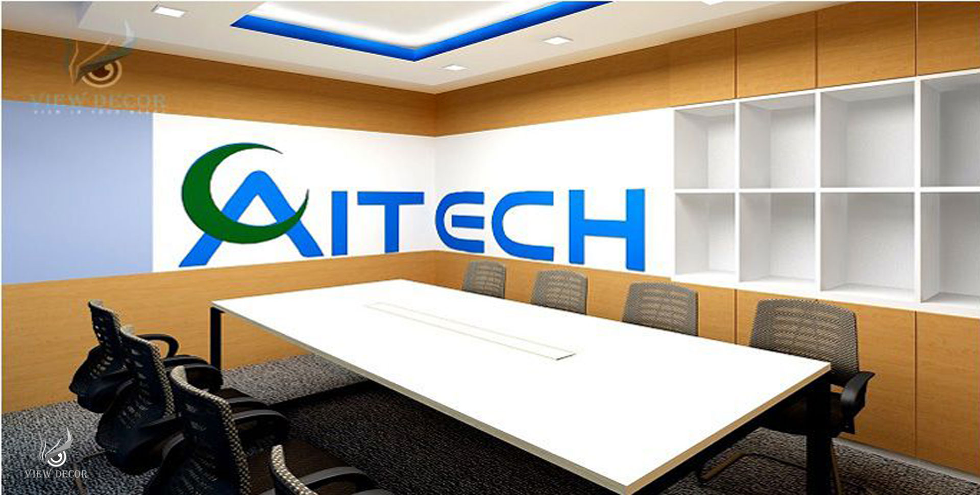 Thi công nội thất văn phòng công ty Aitech 