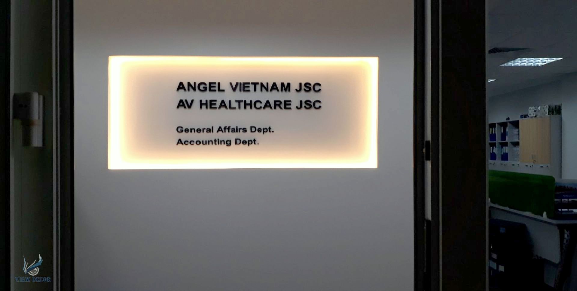 Thi Công Văn Phòng công ty ANGEL VIỆT NAM