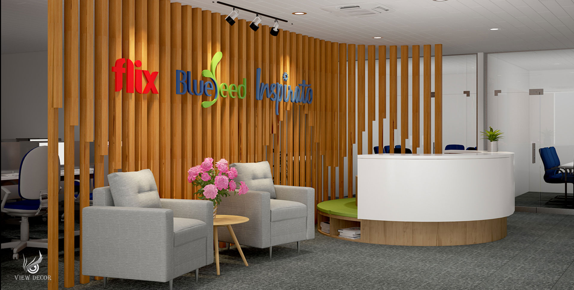 Thi Công Văn Phòng công ty BLUESEED DIGITAL