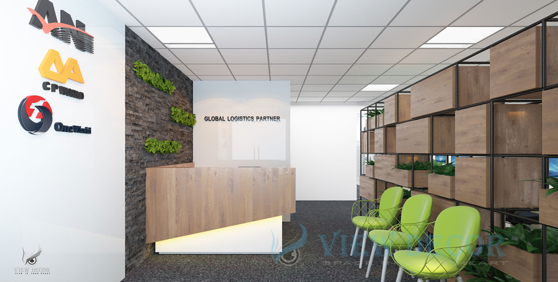 Thi Công Văn Phòng công ty CP World