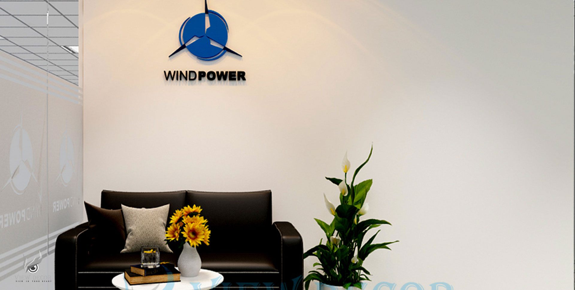 Thi Công Văn Phòng công ty Điện Gió Trà Vinh