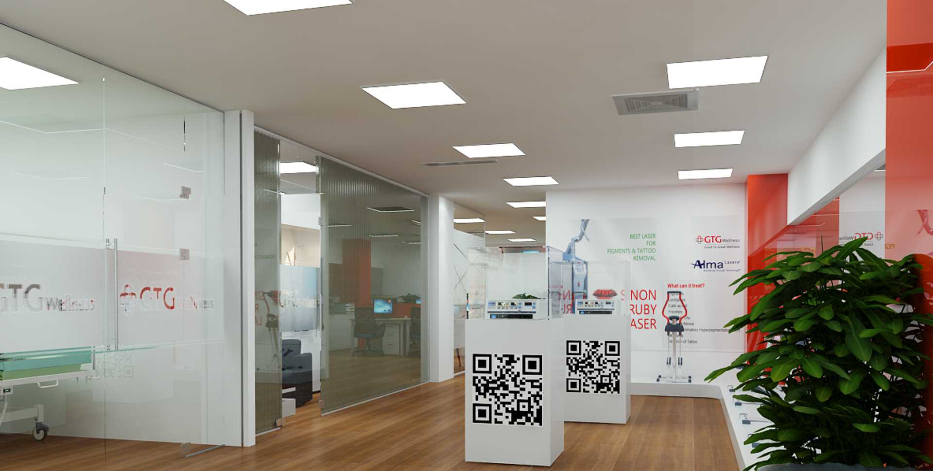 Thi Công Văn Phòng Công Ty GTG Wellness Healthcare