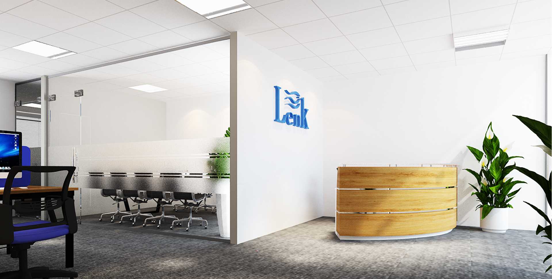 Thi Công Văn Phòng Công Ty Lenk Frozen Foods VietNam