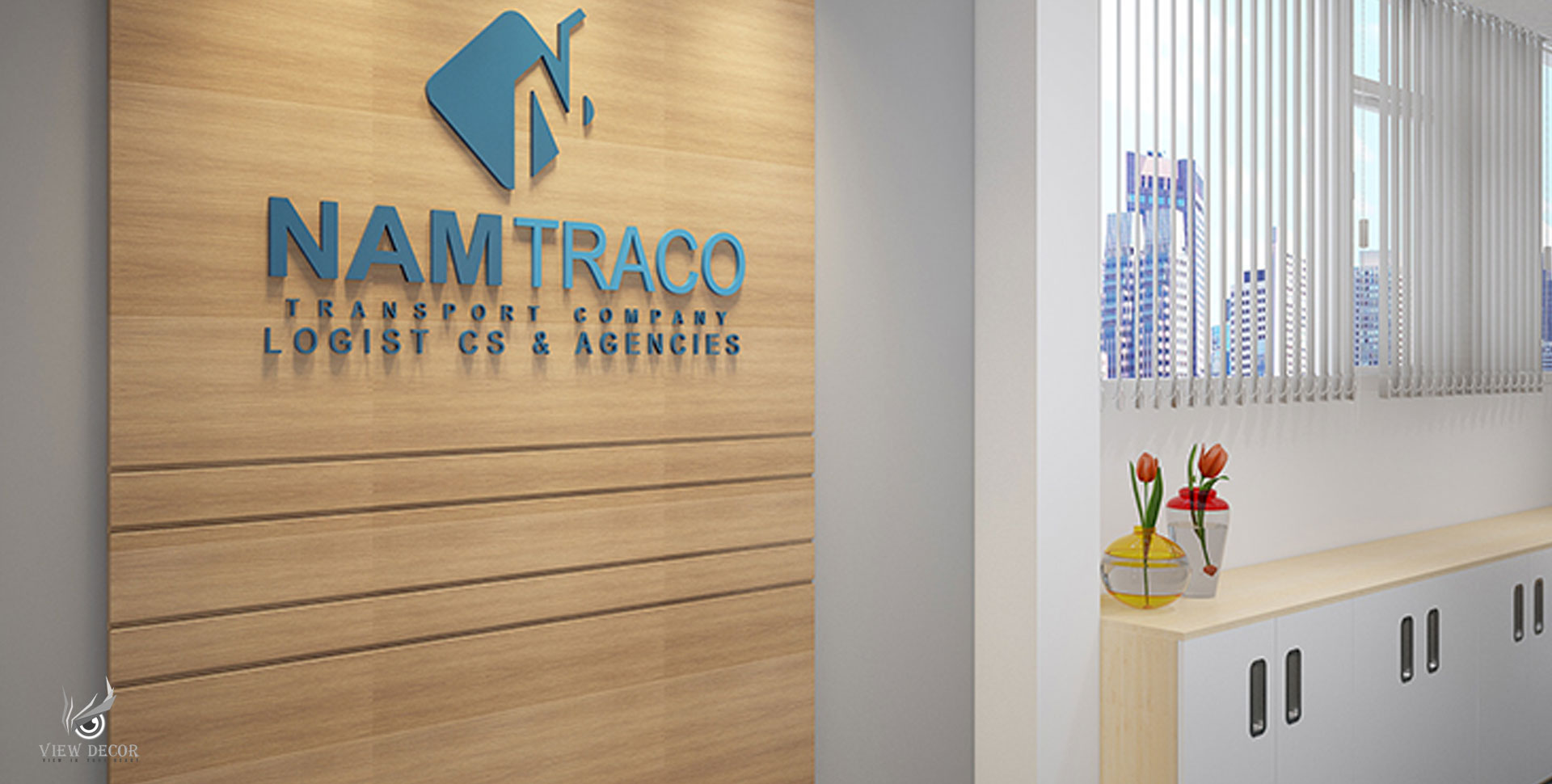 Thi Công Văn Phòng Công Ty NAMTRACO