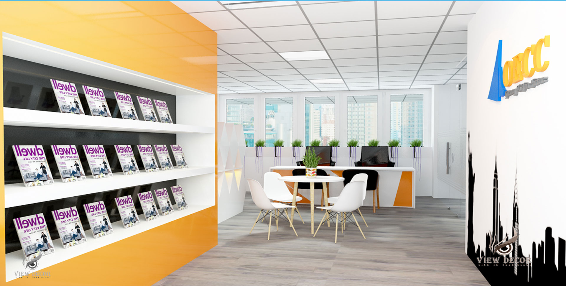 Thi Công Văn Phòng công ty OECC