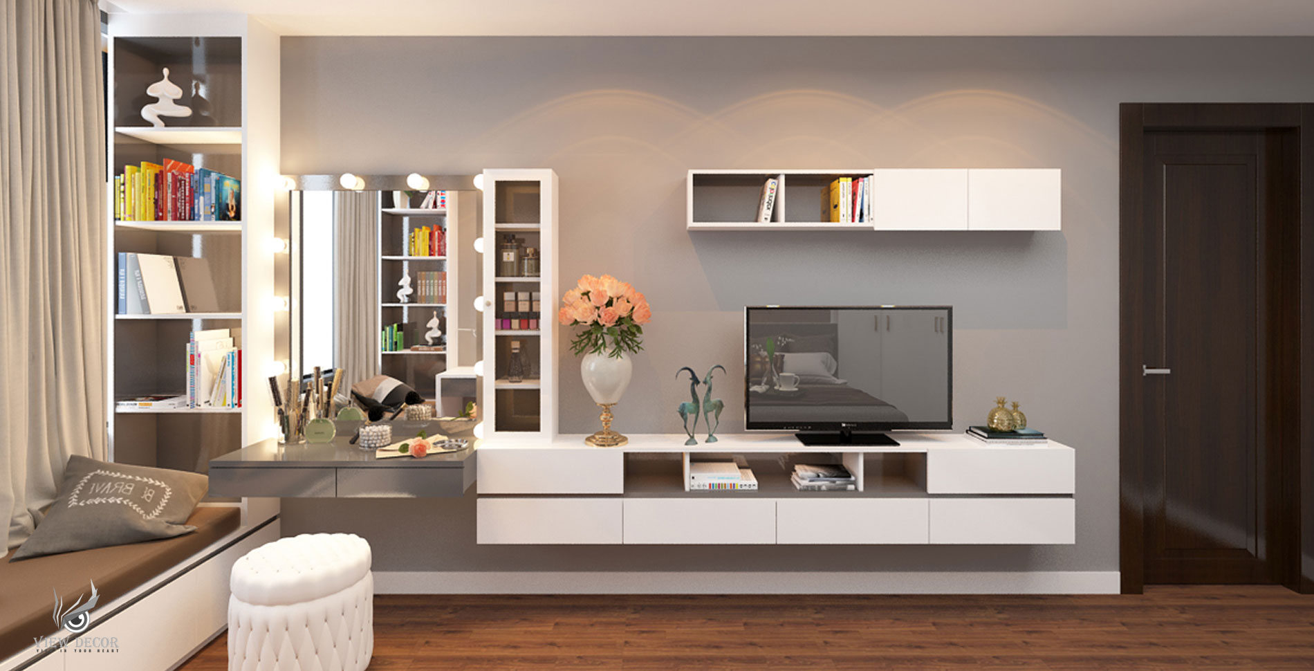 Thiết kế thi công căn hộ Bảy Hiền Tower