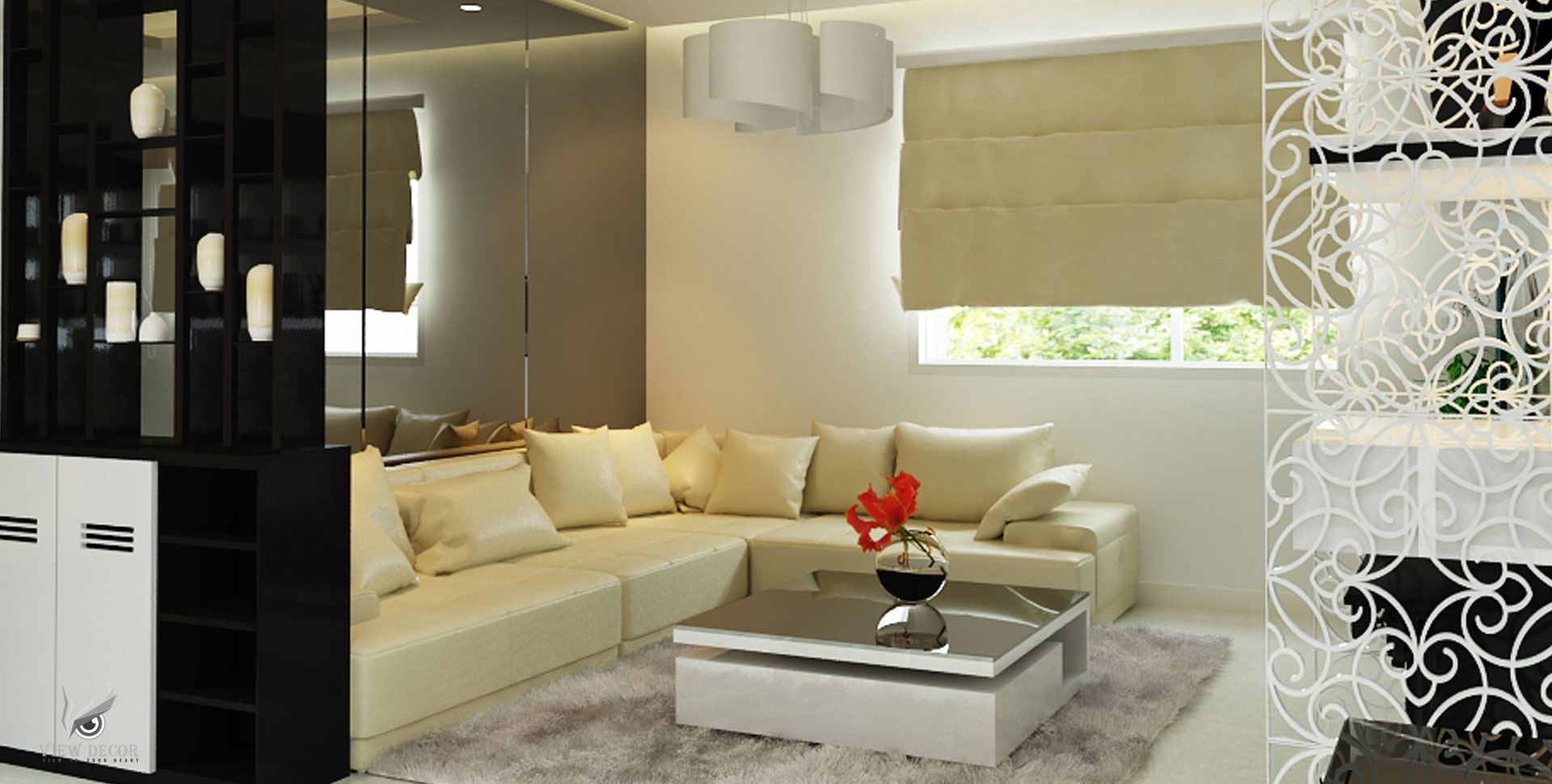 Thiết kế thi công căn hộ Chung Cư Southern Dragon Âu Cơ